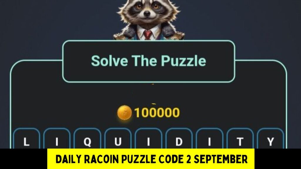 Daily RaCoin Puzzle Code 2 September