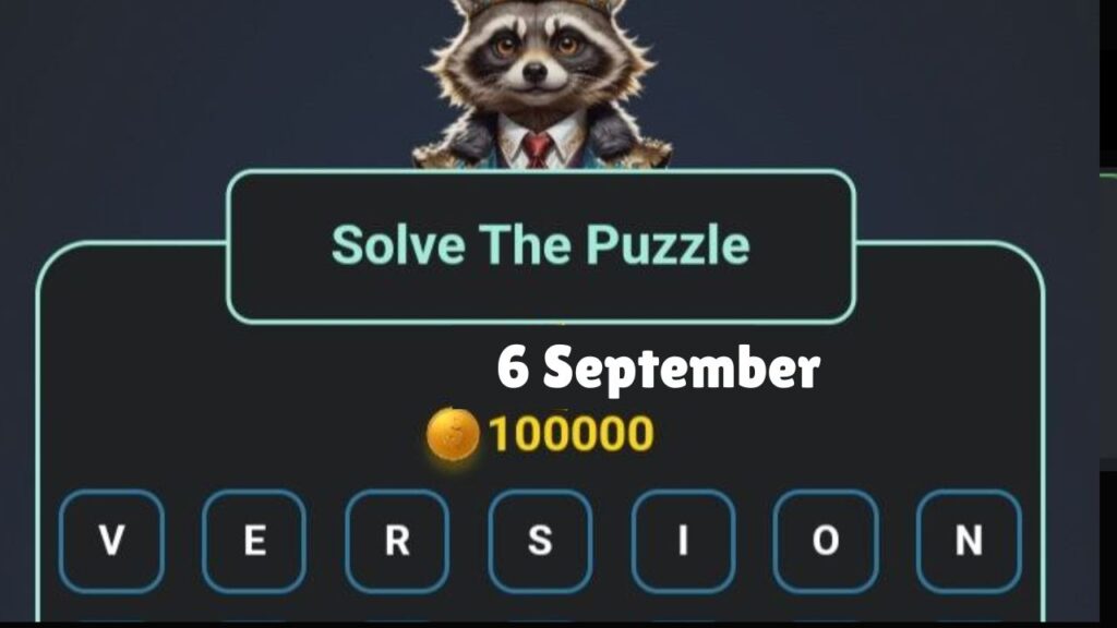 Daily RaCoin Puzzle Code 6 September