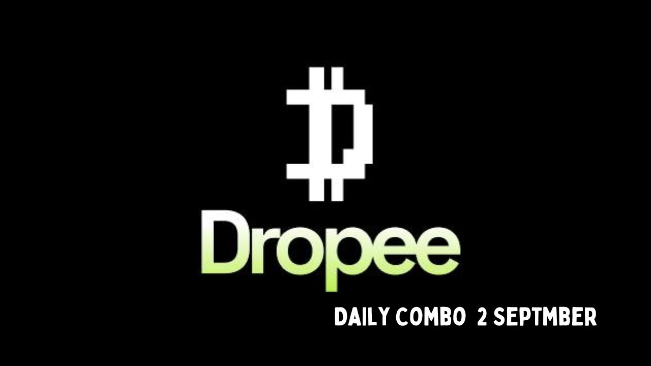 Dropee Daily Combo Today 2 September