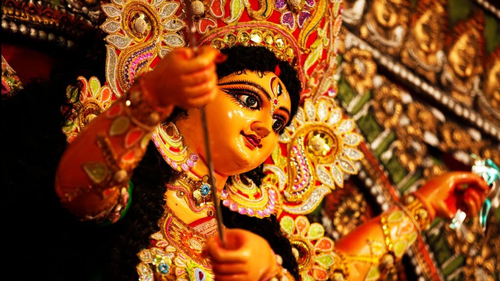 Durga Puja Caption 