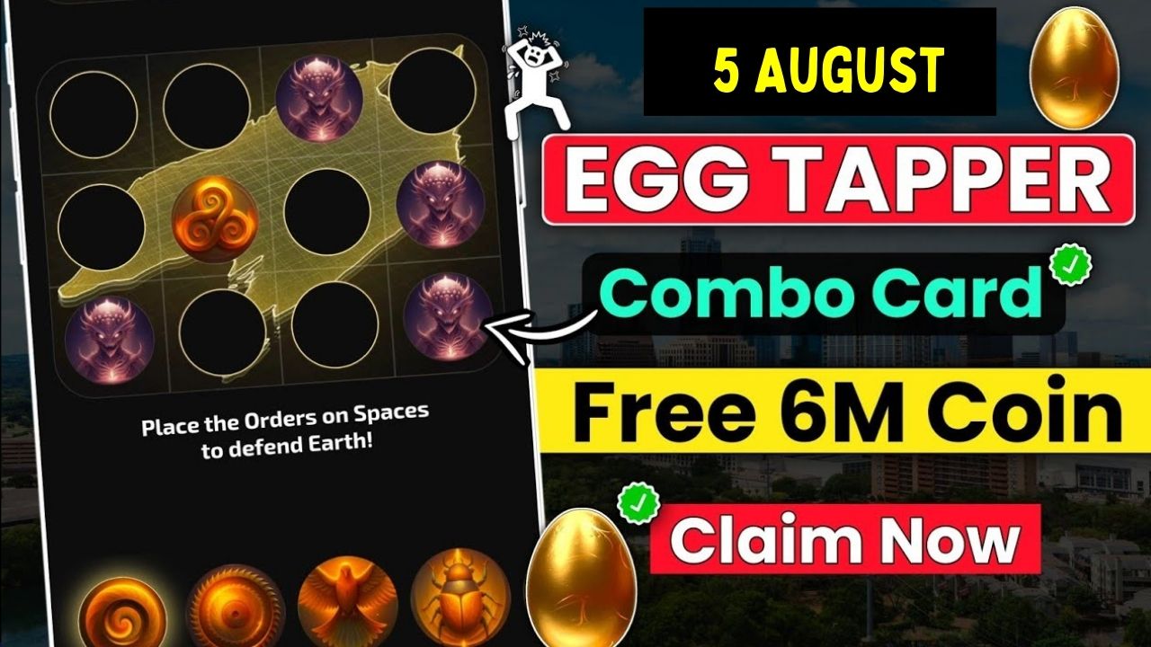 Egg Taper Combo Card 5 August