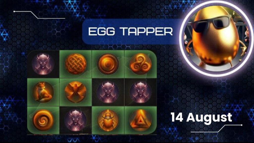  Egg Tapper Combo Card 14 August