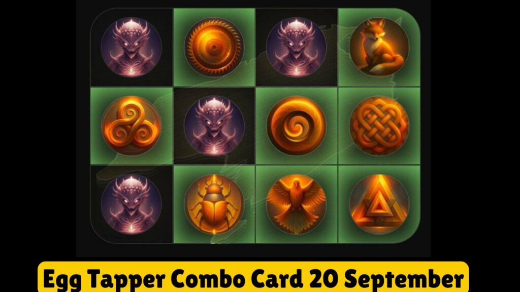 Egg Tapper Combo Card 20 September