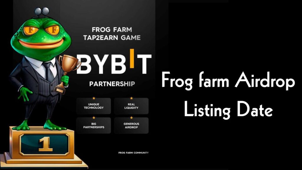 Frog farm Airdrop Listing Date