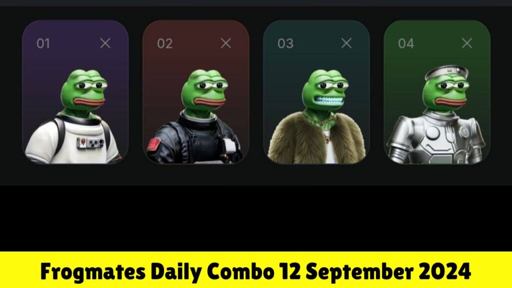 Don’t Miss Today’s Working Frogmates Daily Combo 12 September 2024