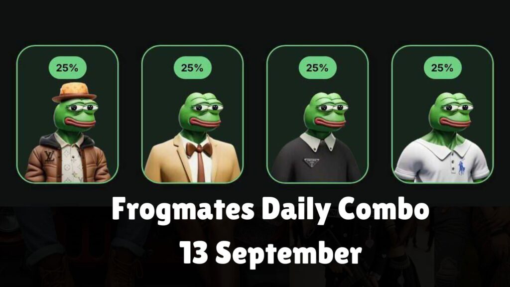 Frogmates Daily Combo 13 September