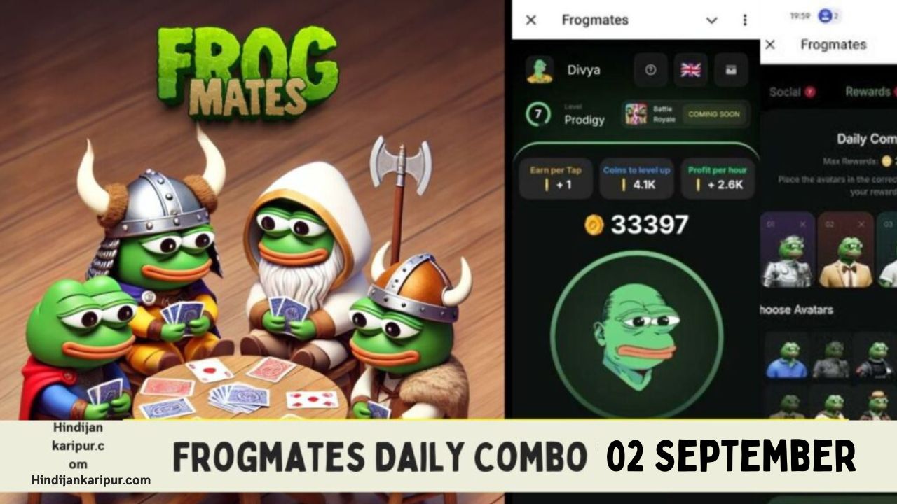 Frogmates Daily Combo 2 September