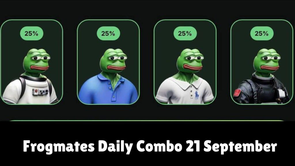 Frogmates Daily Combo 21 September