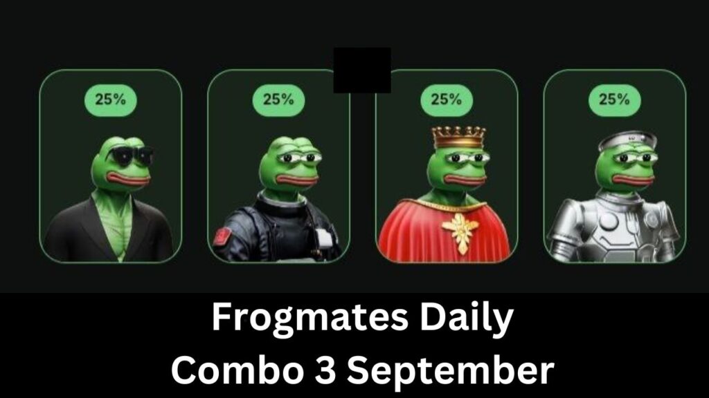 Frogmates Daily Combo 3 September