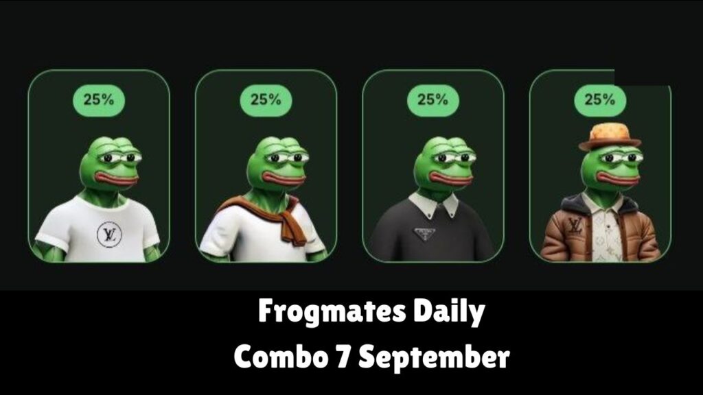 Frogmates Daily Combo 7 September