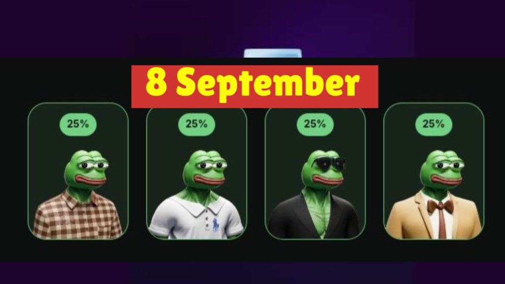 Frogmates Daily Combo 8 September