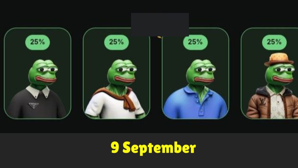 Frogmates Daily Combo 9 September