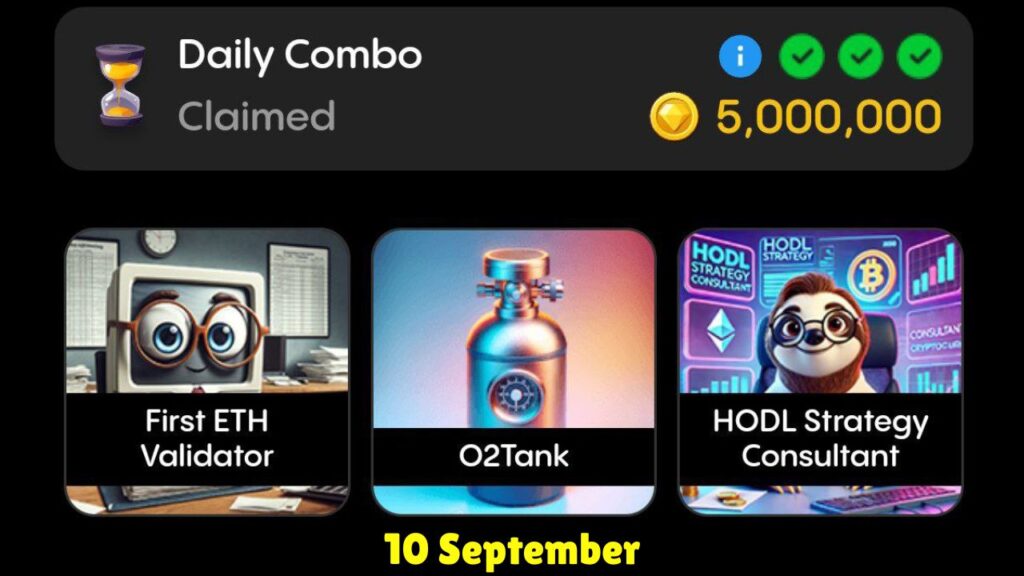 Gemz Daily combo 10 September