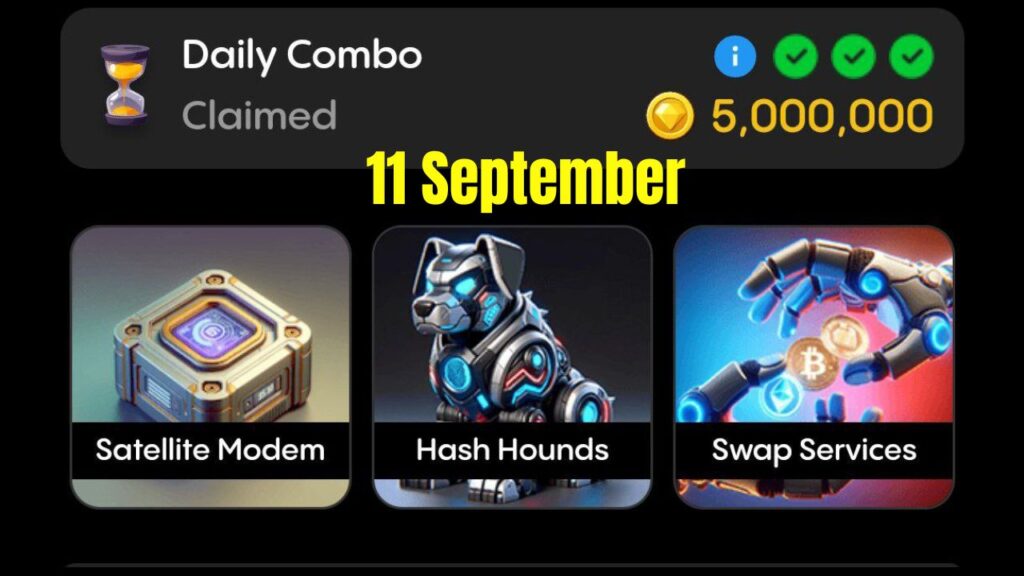 Gemz Daily combo 11 September