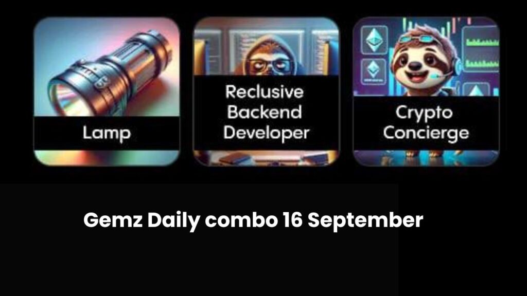 Gemz Daily combo 16 September