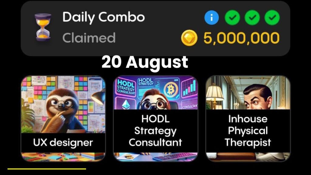 Gemz Daily combo 20 August