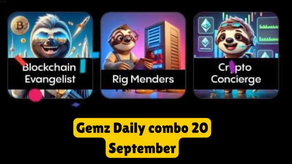 Gemz Daily combo 20 September