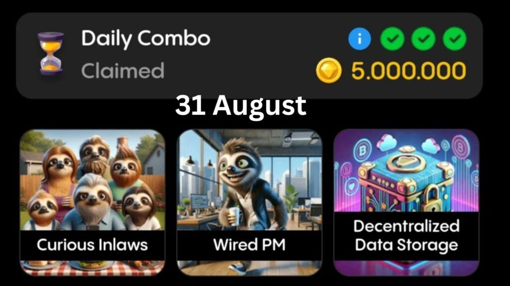 Gemz Daily combo 31 August