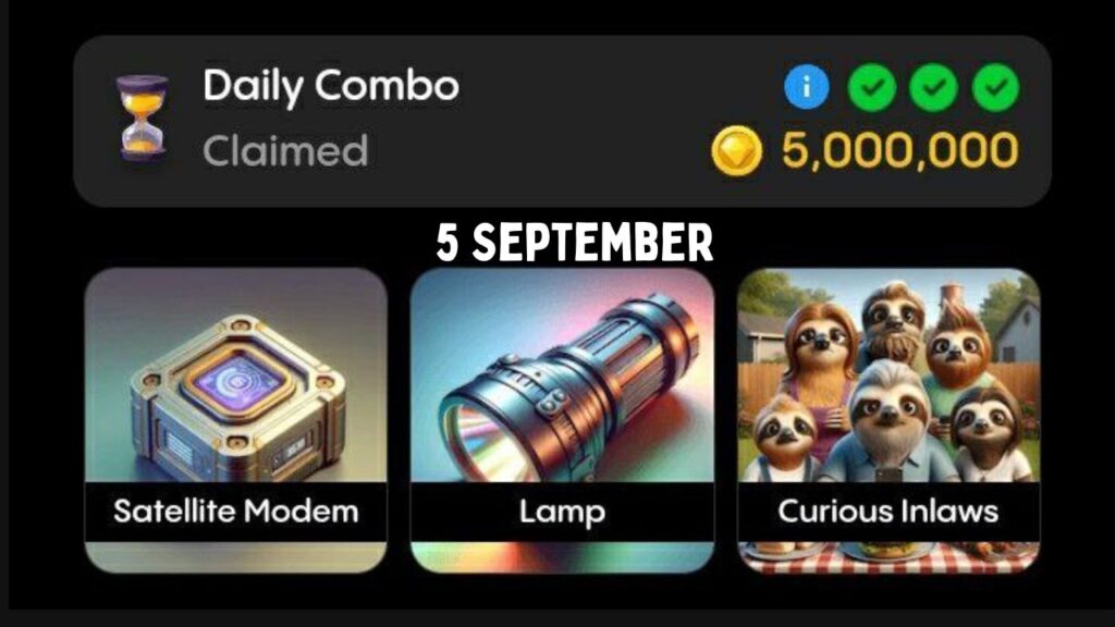 Gemz Daily combo 5 September