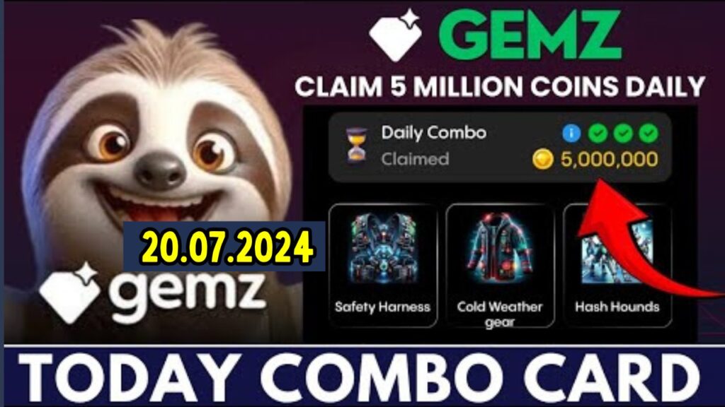 Gemz daily combo 20 July