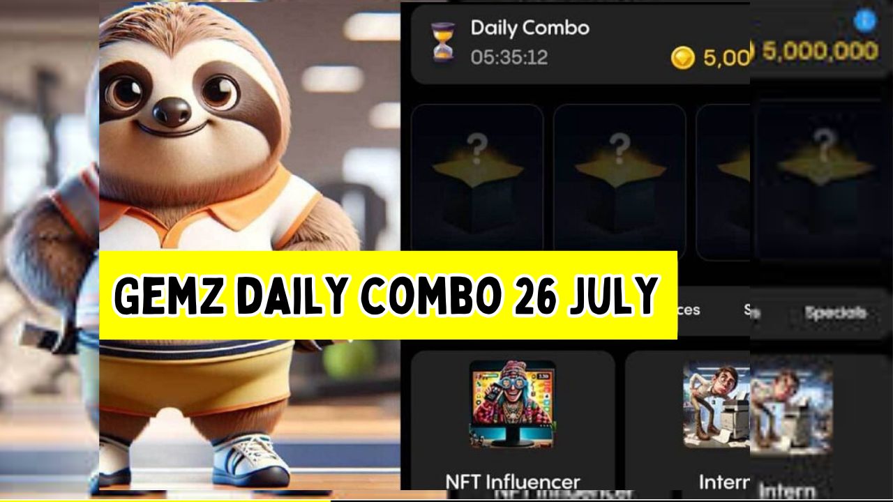 Gemz daily combo 26 July