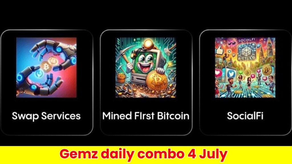 Gemz daily combo 4 July