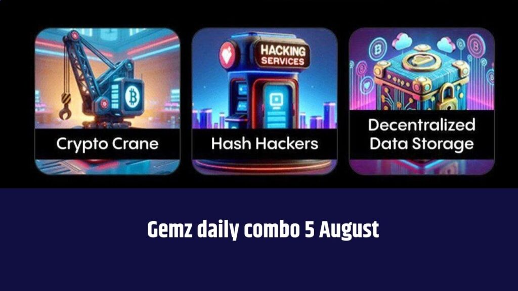 Gemz daily combo 5 August