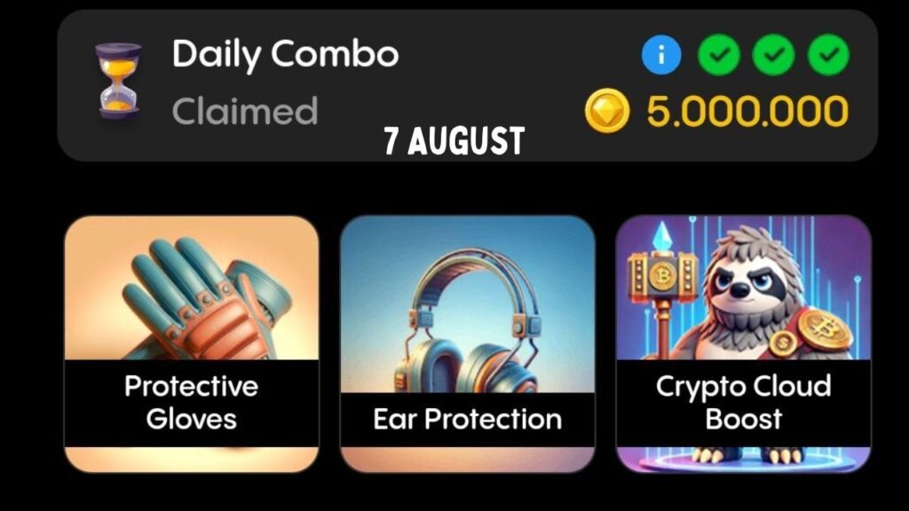 Gemz daily combo 7 August