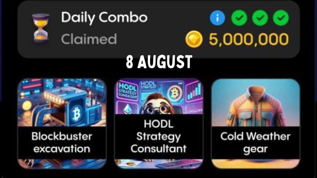 Gemz daily combo 8 August