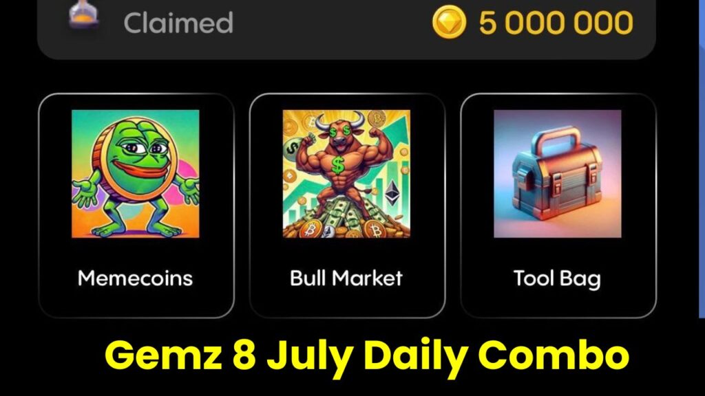 Gemz daily combo 8 July