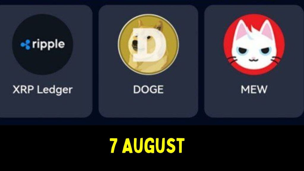 Goldverse 7 August Daily Combo