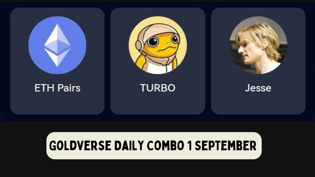  Goldverse Daily Combo 4 September