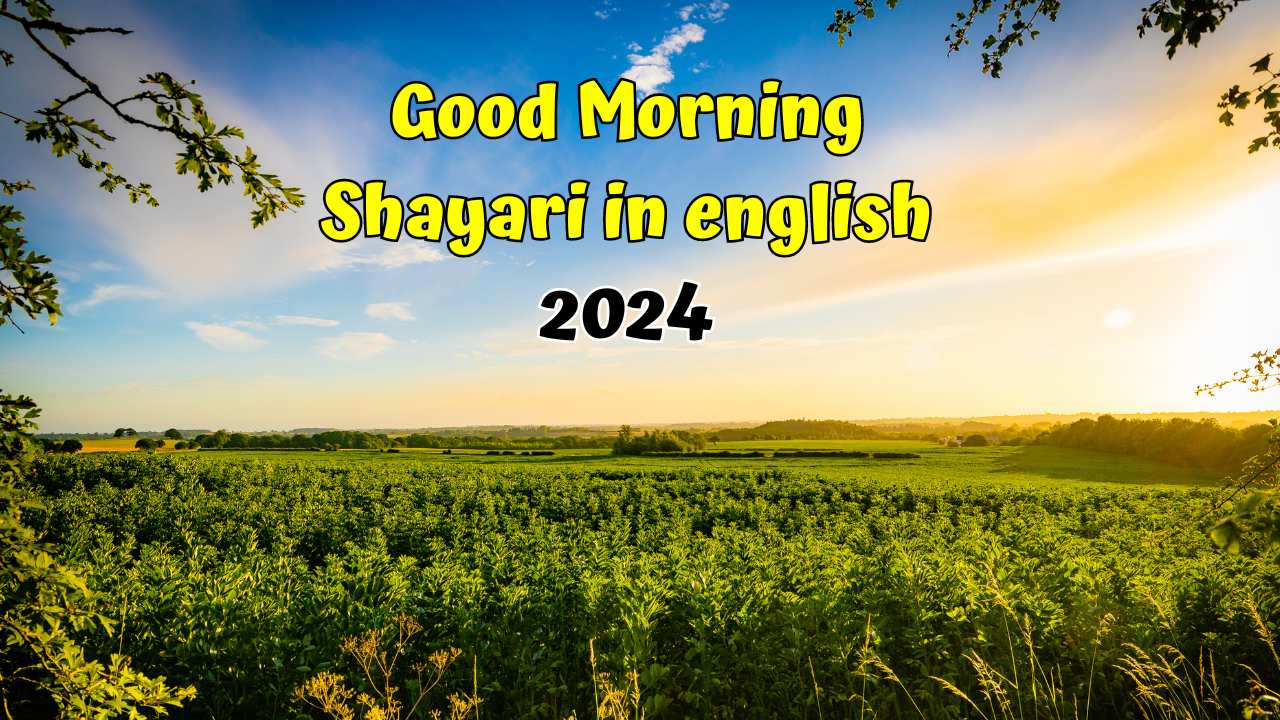 Good Morning Shayari in english