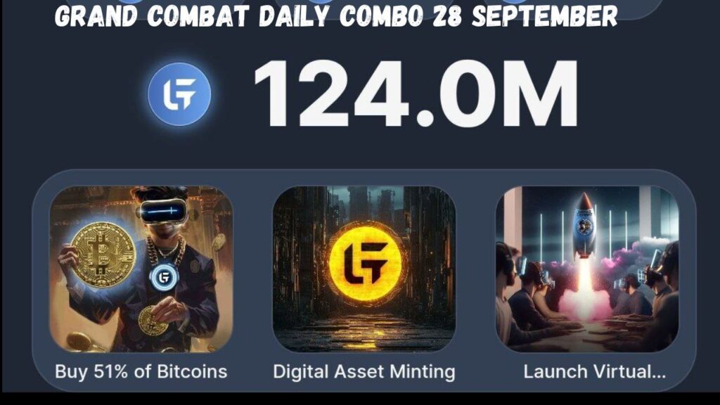 Grand Combat Daily Combo 28 September