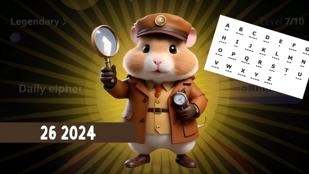 Hamster Cipher Morse Code August 26