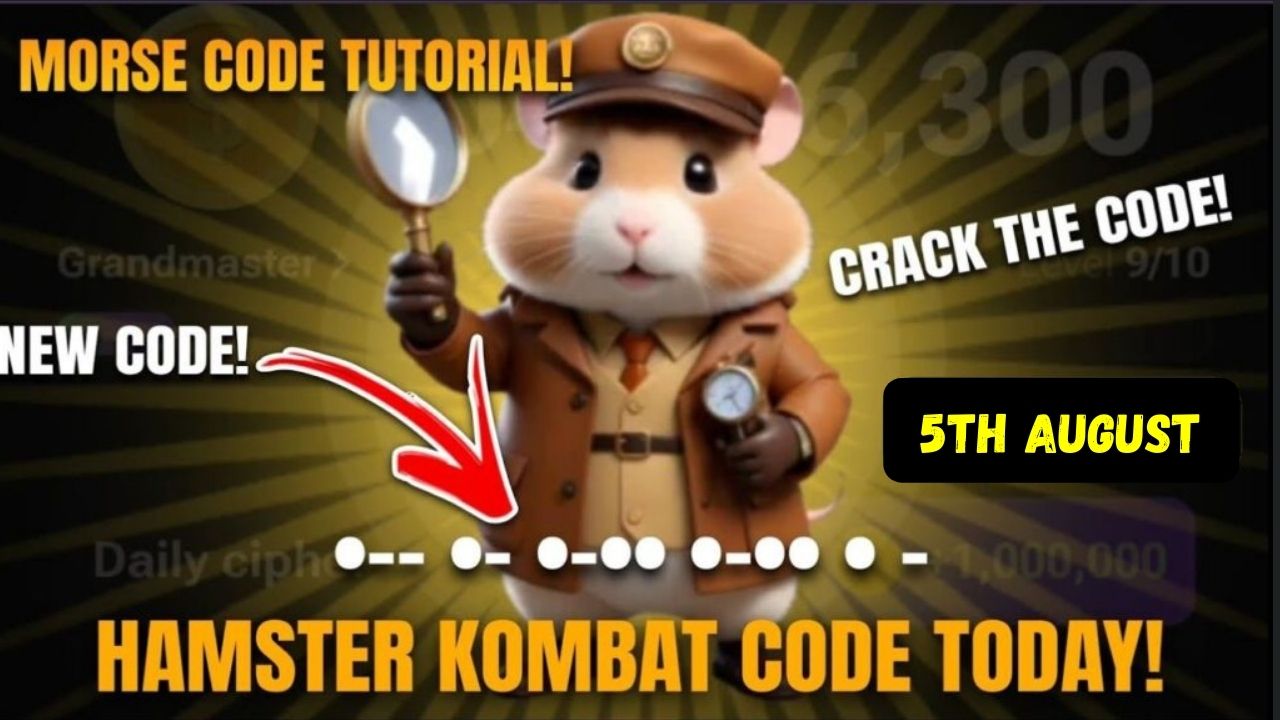 Hamster Kombat Cipher Morse Code August 5