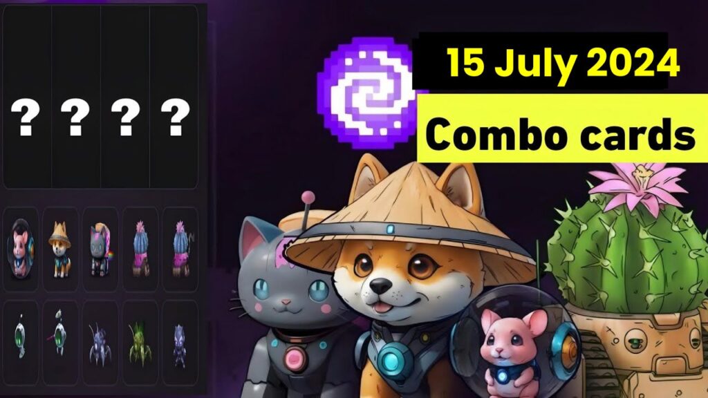 Pixel Tap Combo Cards 15 July