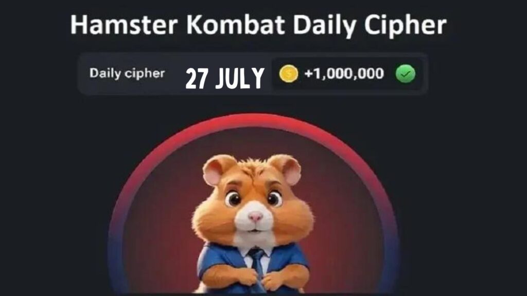 Hamster Kombat Cipher Morse Code July 27