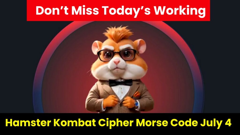 Hamster Kombat Cipher Morse Code July 4