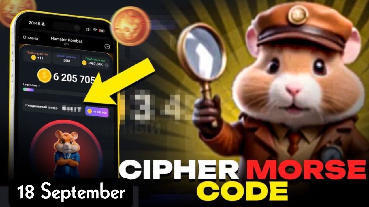 Hamster Kombat Cipher Morse Code September 18