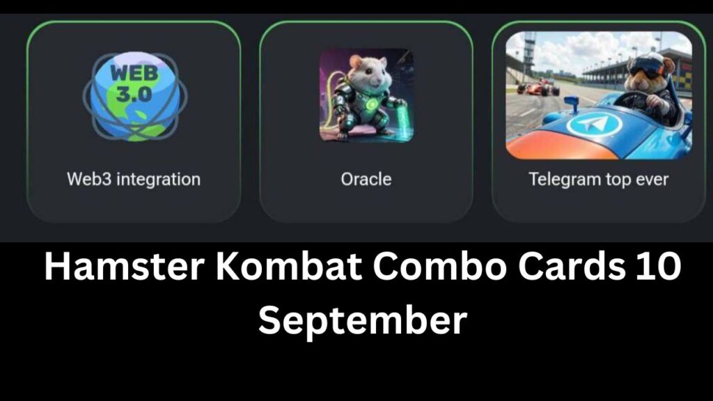 Hamster Kombat Combo Cards 10 September