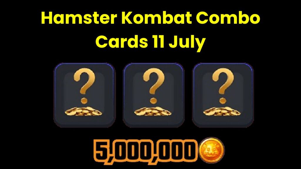 Hamster Kombat Combo Cards 11 July