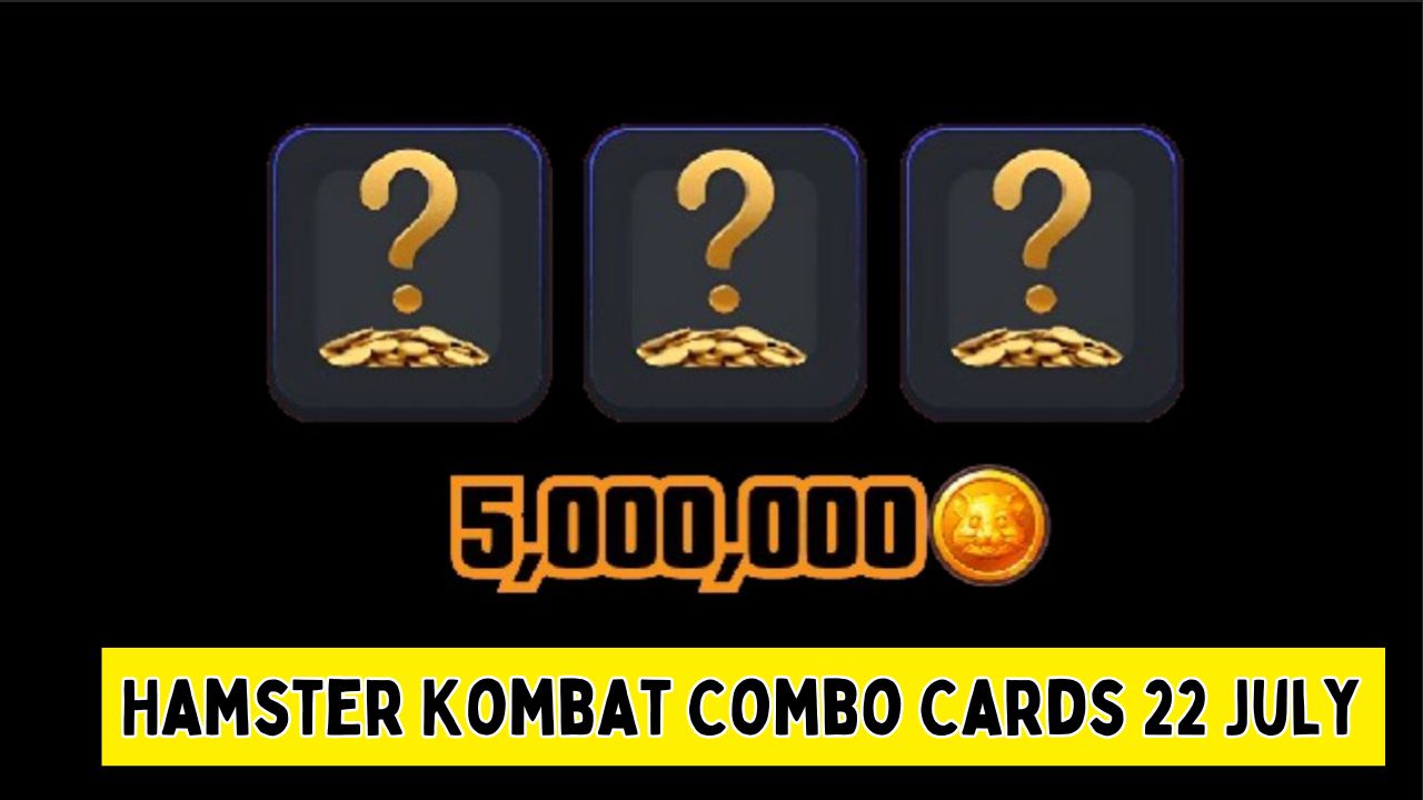 Hamster Kombat Combo Cards 22 July