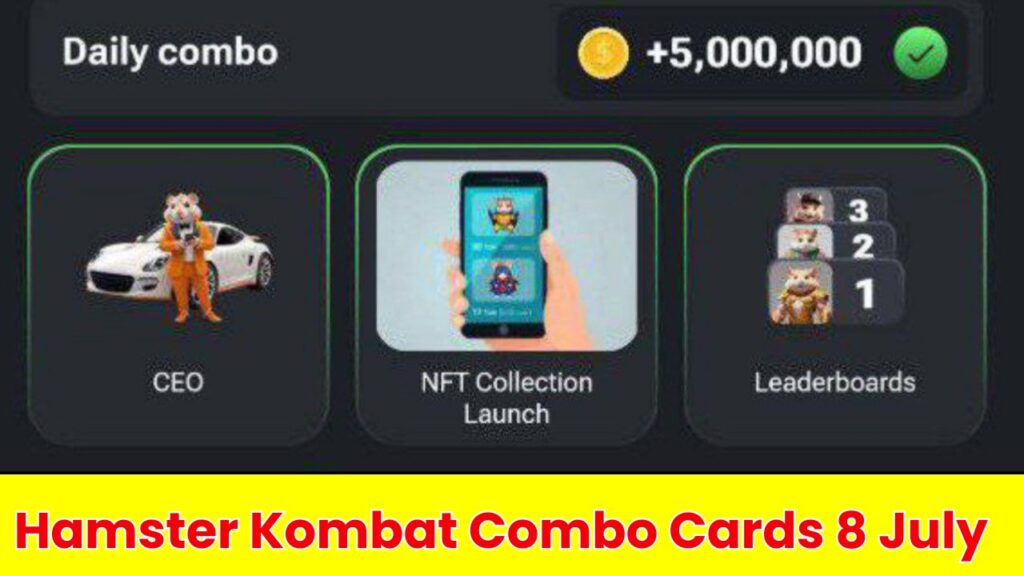 Hamster Kombat Combo Cards 8 July