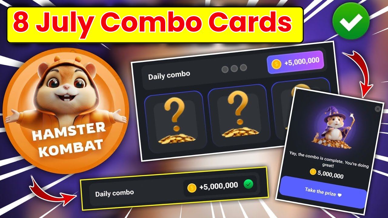 Hamster Kombat Combo Cards