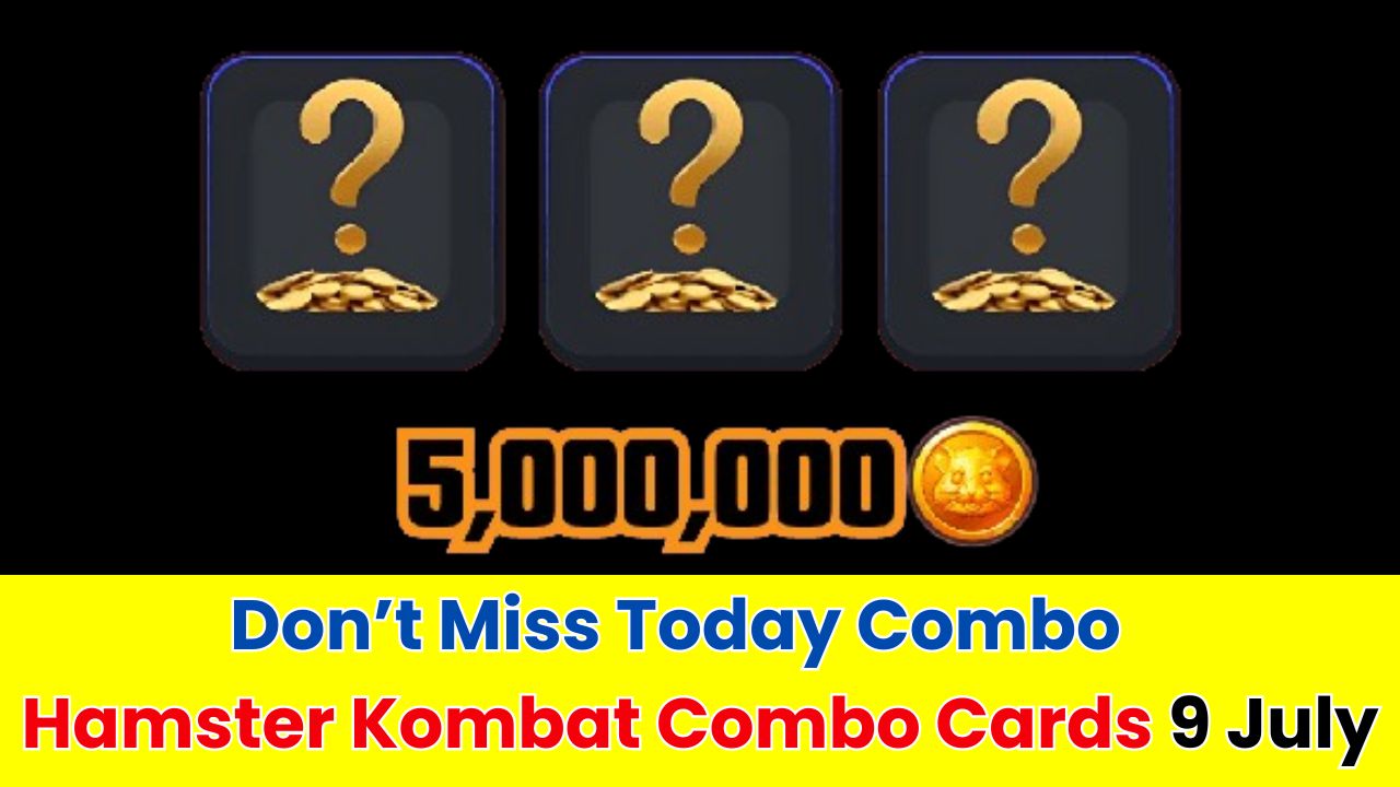 Hamster Kombat Combo Cards 9 July