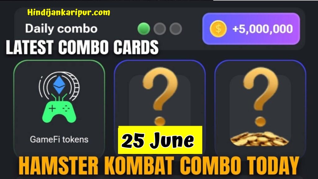 Hamster Kombat Combo Cards 