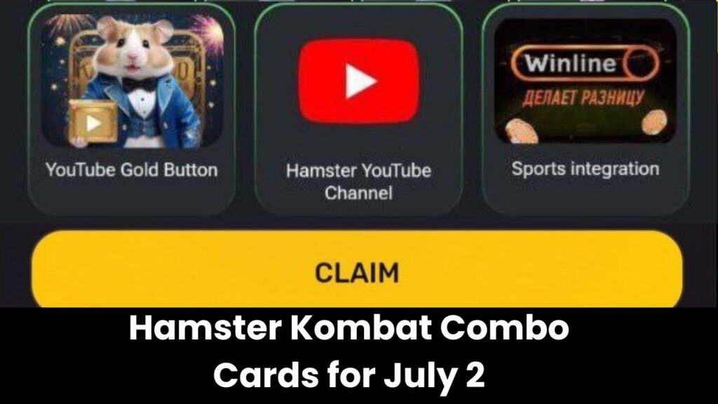Hamster Kombat Combo Cards for July 2