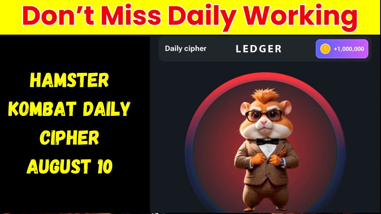 Hamster Kombat Daily Cipher August 10