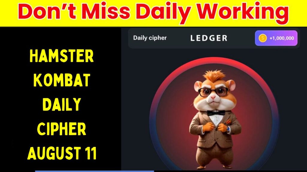 Hamster Kombat Daily Cipher August 11